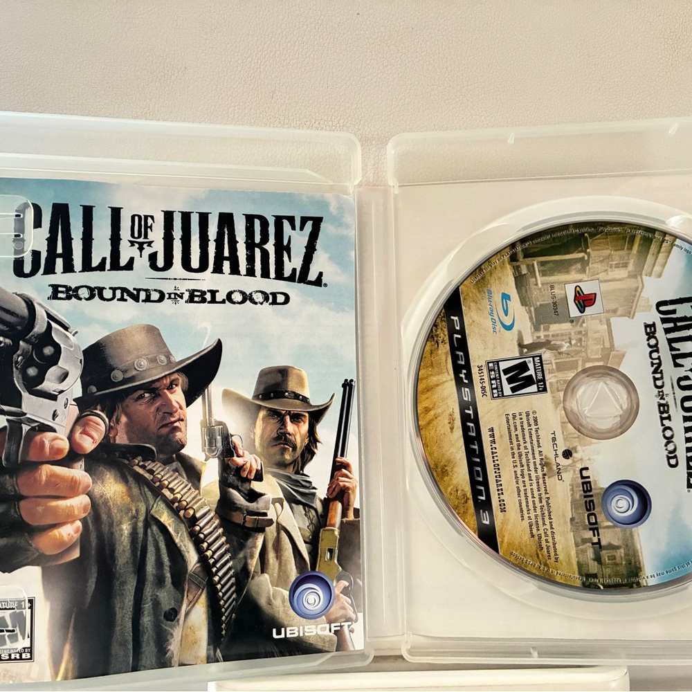 Call of Juarez: Bound in Blood PS3 (Sony PlayStation 3, 2009) Tested - Picture 3 of 6